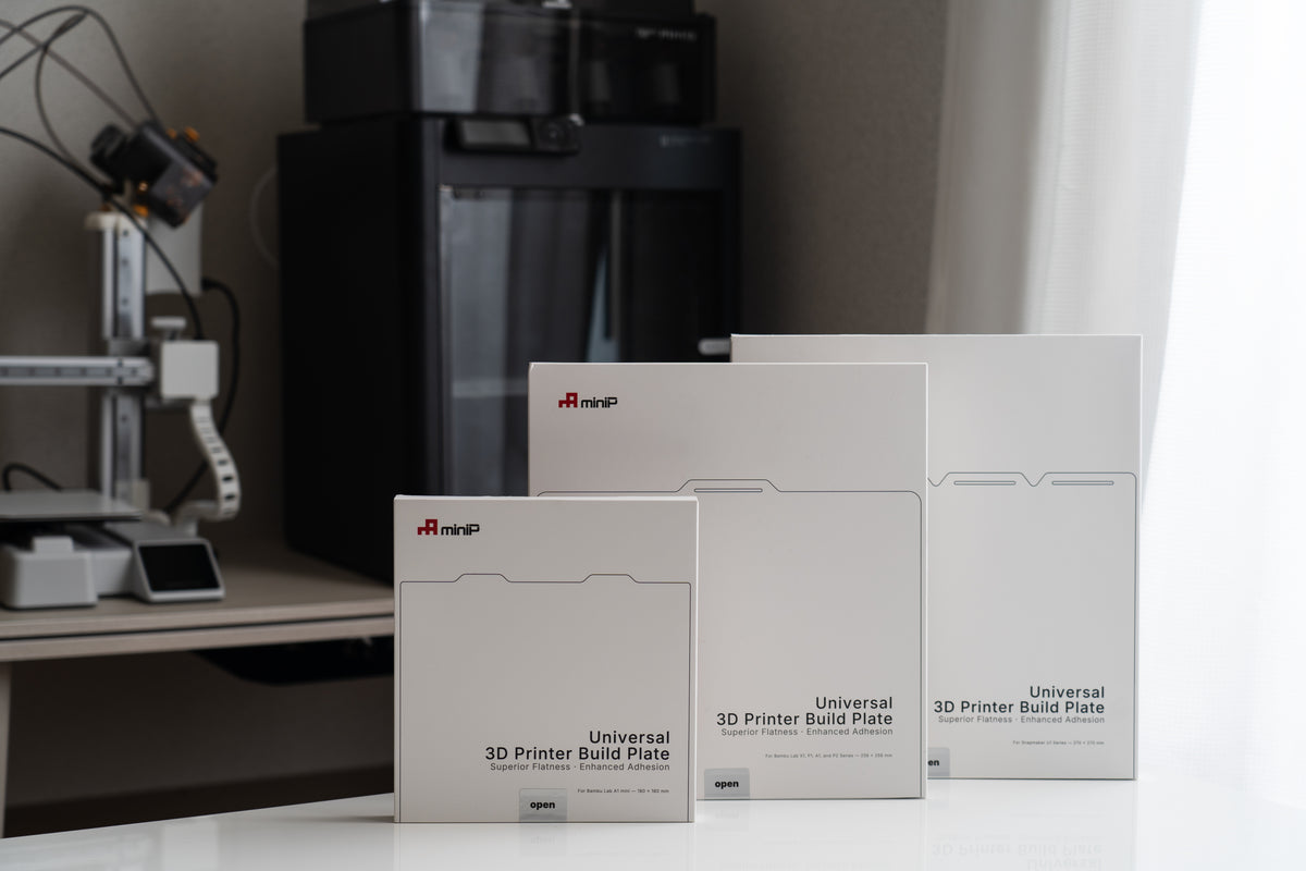 miniP | Premium 3D Printer Build Plates for Reliable First Layers